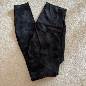 lululemon align pant 25 camo